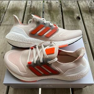 Adidas Ultraboost 22 Aluminum Impact Orange